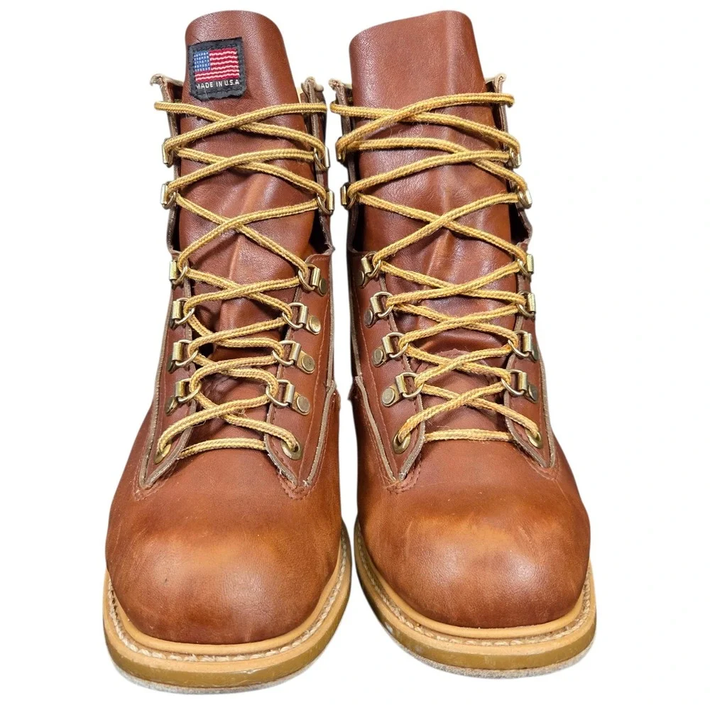 Weinbrenner Gary Borger The Ultimate Wading Shoes Fly Fishing Boots Size‎ 8 Vtg